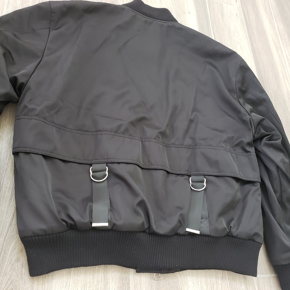 NWT 7 for all mankind black XL jacket rn# 115561 - Picture 10 of 10